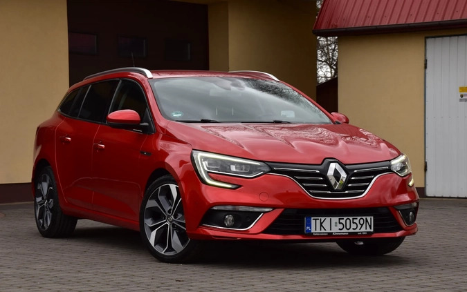 Renault Megane cena 55900 przebieg: 189000, rok produkcji 2018 z Bełżyce małe 781